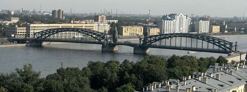 Photo 2, Peter the Great Bridge, St Petersburg, Russia