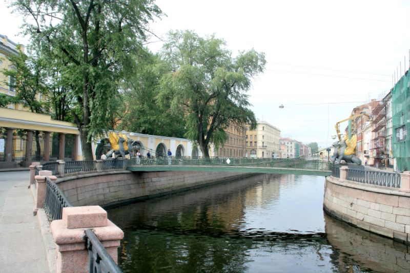 Photo 1, Bank Bridge, St Petersburg, Russia