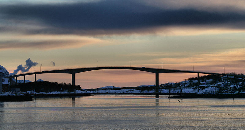 Photo 1, Bronnoysund Bridge, Norway