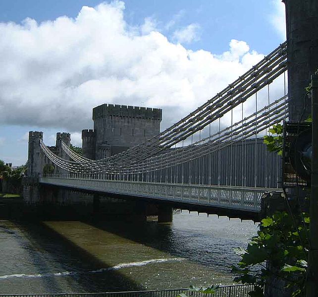 Photo 1, Conwy Suspension Bridge, Wales