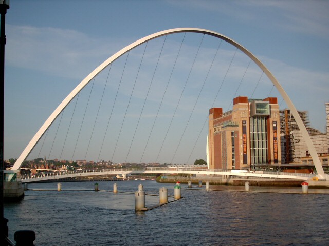 Photo 3, Gateshead Millennium Bridge, England