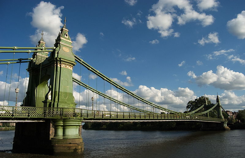 Photo 1, Hammersmith Bridge, London