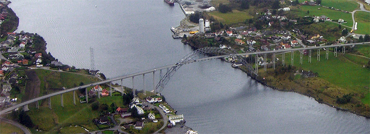 Photo 1, Karmsund Bridge, Norway