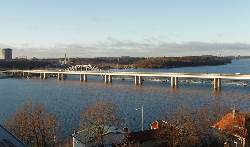 Photo 1, Lidingo Bridge, Sweden