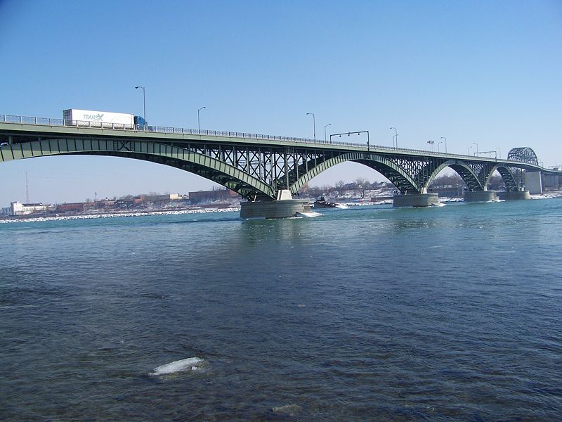 Photo 1, Peace Bridge, Canada-United States