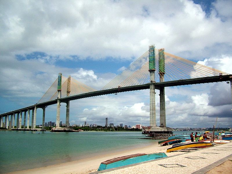 Photo 1, Newton Navarro Bridge, Brazil