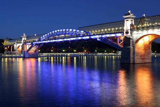 Photo 1, Andreyevsky Bridge, Moscow, Russia