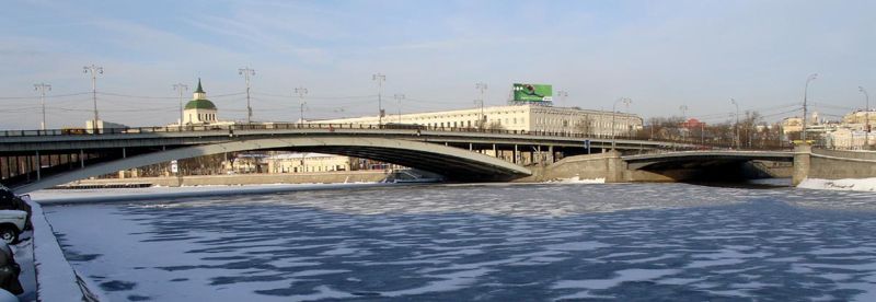 Photo 3, Bolshoy and Maly Ustinsky Bridges, Moscow, Russia
