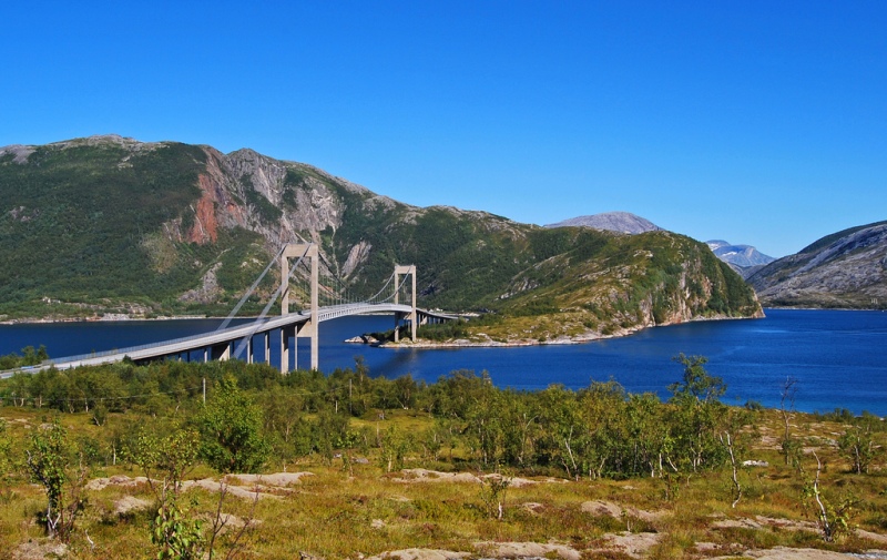 Photo 1, Kjellingstraumen Bridge, Norway